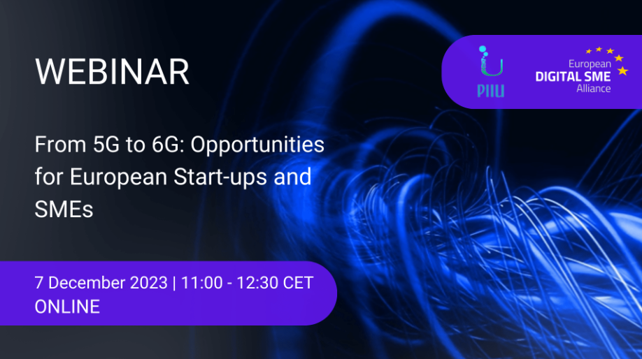 Del 5G al 6G: Oportunidades para start-ups y pymes europeas