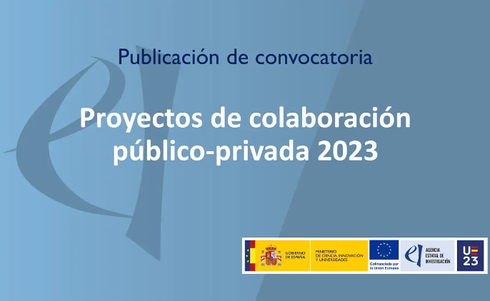 Convocatoria de proyectos en colaboración público-privada 2023