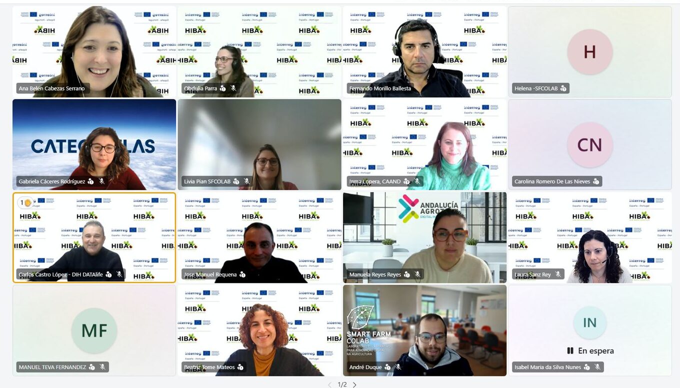 HIBA+ afianza su objetivo de generar oportunidades para la digitalización de la agroindustria hispano-lusa