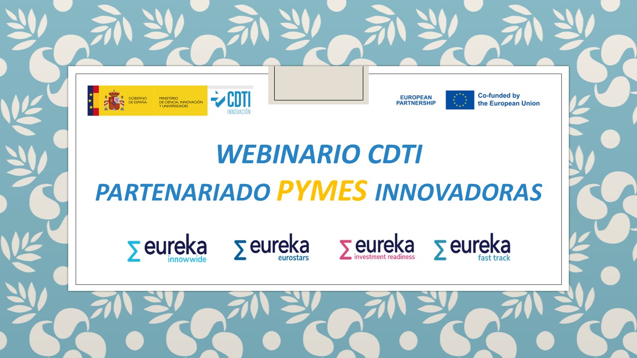 Webinario CDTI sobre el Partenariado Europeo de Pymes Innovadoras: oportunidades y convocatorias 2026